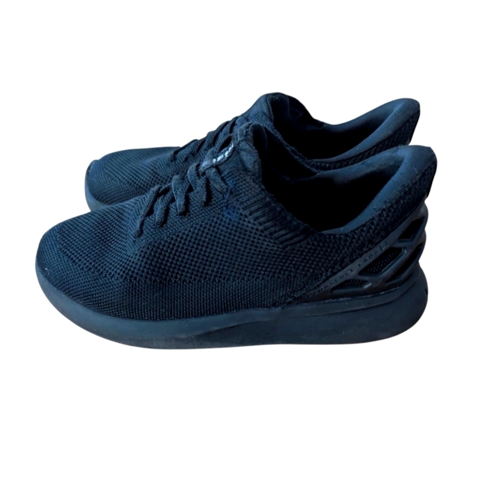 Kizik Kid's Shoes Black Knit Sneakers Slip On Little Kids Size 13